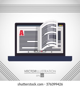 eBook icon design 