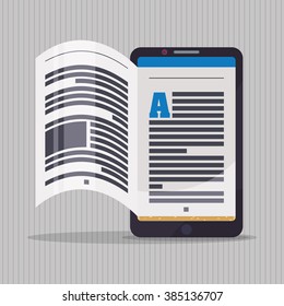 Ebook Icon Design 