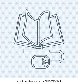 Ebook icon design 