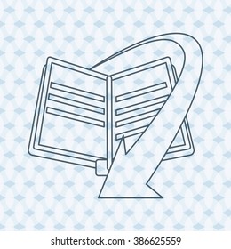 Ebook icon design 