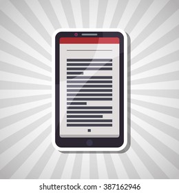 Ebook icon design 