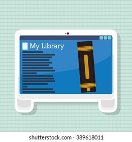 Ebook icon design 