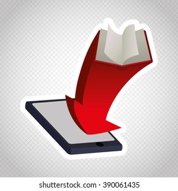 Ebook icon design 