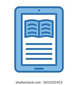 Ebook Icon Element For Design