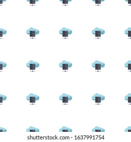 e-Book icon pattern seamless isolated on white background. Editable flat e-Book icon. e-Book icon pattern for web and mobile.