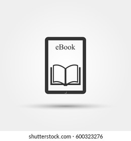 ebook icon vector