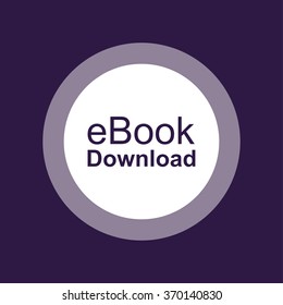 E-book icon . Vector illustration