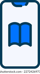 Ebook Icon Vector: An ebook icon vector typically represents a digital book in a digital format. The icon may depict a book or an electronic device, such as a tablet or a smartphone, with a book displ