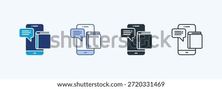 E-Book Multiple Style Icon Collection