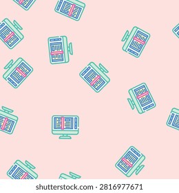 ebook publishing vector seamless pattern ebook publishing sign illustration