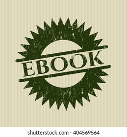 ebook rubber grunge texture stamp