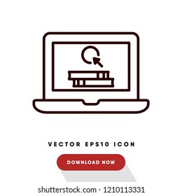 Ebook vector icon