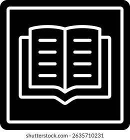 Ebook vector icon. Can be used for printing, mobile and web applications.