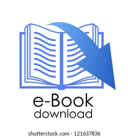 E-book vector symbol