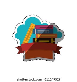 e-books, books purchase and download vector icon