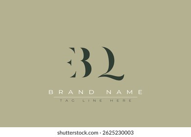 EBQ abstract letter logo design. This logo is designed by three abstract letters.