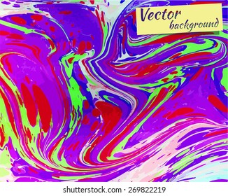 ebru marbling style background