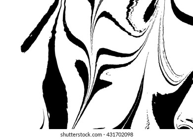Ebru marbling, traditional Turkish painting art, Ink texture watercolor,abstract background. 