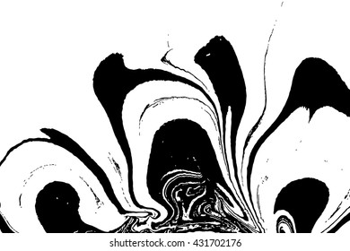 Ebru marbling, traditional Turkish painting art, Ink texture watercolor,abstract background. 
