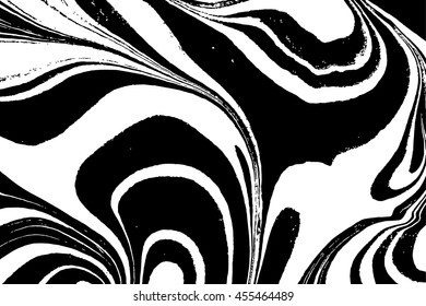 Ebru, Turkish marbling art background. Suminagashi. Hand drawn marbling illustration technique. Watercolor stains, abstract background. Marble wavy pattern. Abstract background illustration art.