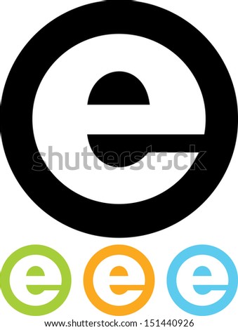 Ebusiness ecommerce emblem 
