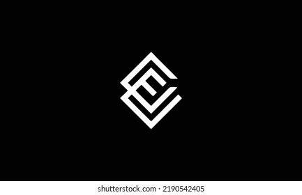 Plantilla de diseño de logotipo CE para carta CE