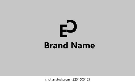EC initials logo for companies that want to use letters as their brand name