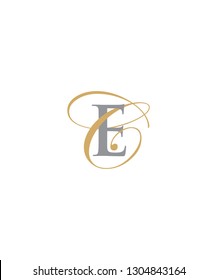 EC Letter Logo Icon