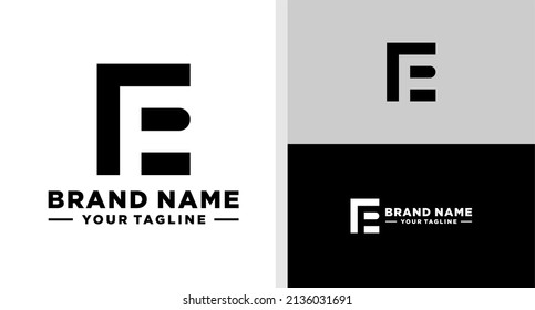 EC LOGO MONOGRAM NEGATIVE SPACE EDITABLE