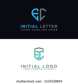 EC Logo Set is a modern graphic design, Inspirational logo design for all companies. -Vectors