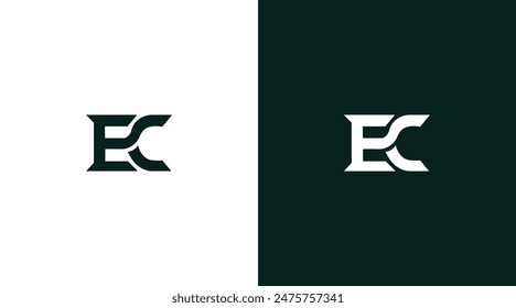 EC,CE Letter icon Logo Design, EC icon Brand identity Design Monogram Logo
