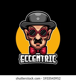 Eccentric Detective E-sports Logo Template