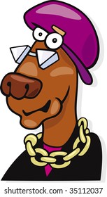 eccentric dog icon