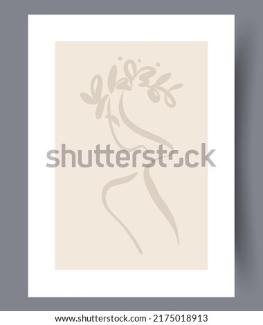 Eccentric modern artworks for print for interior design. Printable abstract art wall decorations. Simple creative artwork bundle. Vector illustration. 