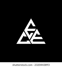 ECE letter logo creative design with vector graphic, ECE simple and modern logo. ECE luxurious alphabet design  