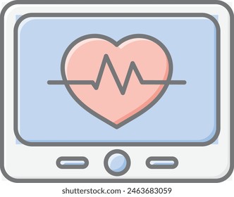 ECG Icons: Visualize Cardiac Health with Detailed Graphics