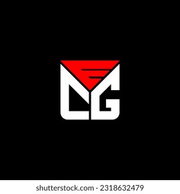 ECG Brief Logo kreatives Design mit Vektorgrafik, ECG einfach und modern Logo. Luxusalphabetisches Design der ECG  