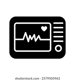 Ecg Machine icon color editable