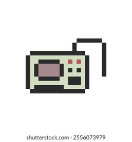 ecg machine tool pixel art