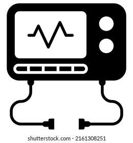 Ecg Reading icon design, vector illustration, best used for web app