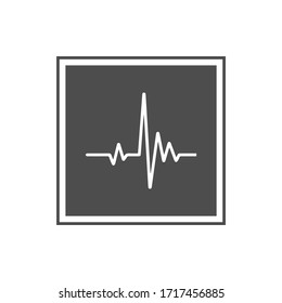 Signo ECG en archivo vectorial