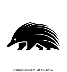 Logo Echidna. Design de ícones. Elementos do modelo
