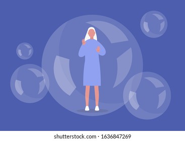 Echo chamber, an environment in which a person encounters only beliefs or opinions that coincide with their own, so that the existing views are reinforced and alternative ideas are not considered