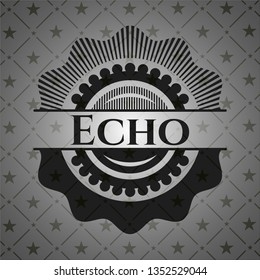Echo dark emblem. Retro