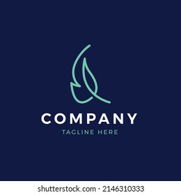 Echo Green Modern Logo Template