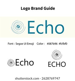 Echo logo brand guide.Echo logo brand guide. echo logo