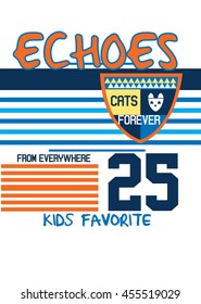 echoes,t-shirt graphics,vectors