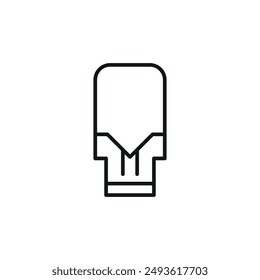 E-cigarette cartridge icon. Simple e-cigarette cartridge icon for social media, app, and web design. Vector illustration