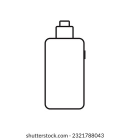 e-cigarette icon vector template illustration logo design