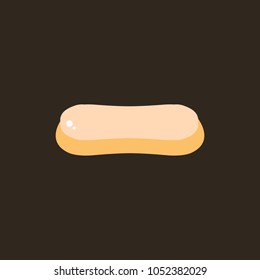 eclair vector icon